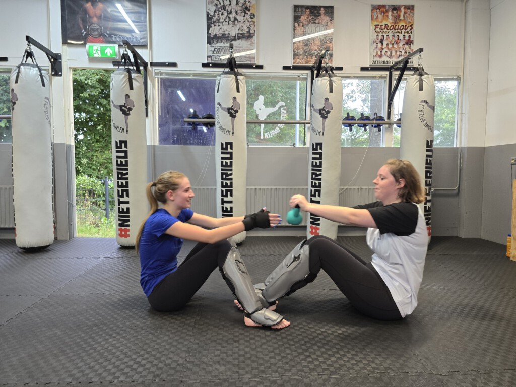 kickboks training voor vrouwen