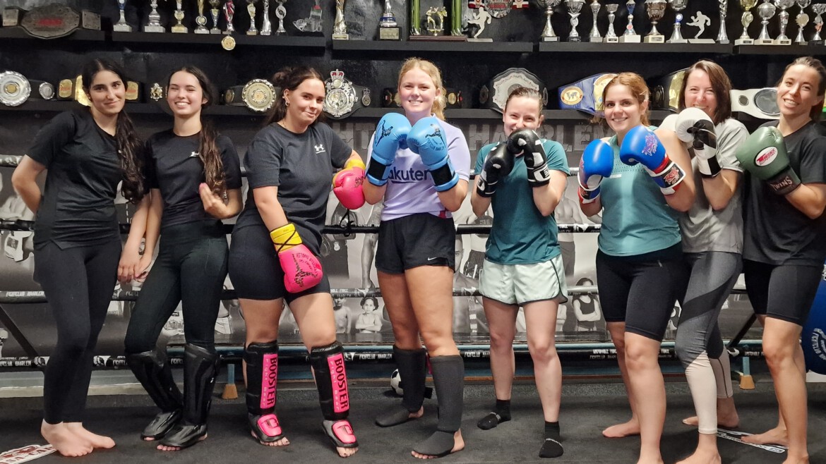 ladies only kickboks